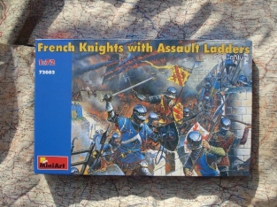 MA72002  French Knights with Assault Ladders